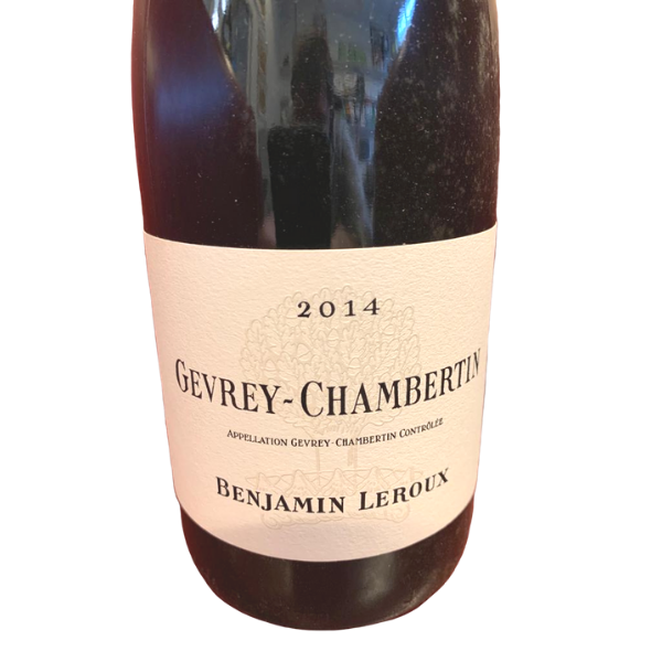 Gevrey Chambertin, Benjamin Leroux, 2014
